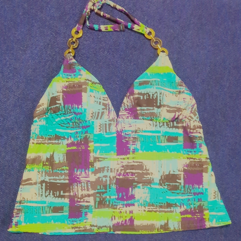 Women's Faded Glory bathing suit top piece. Size L